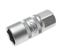 BGS technic Douille de bougie à aimant six pans 12,5 mm (1/2") 21 mm Kraftmann Quantité:1