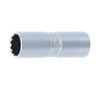 BGS technic KG Douille de bougie BGS 2385 douze pans à retenue en caoutchouc 12,5 mm (1/2") / 16 mm
