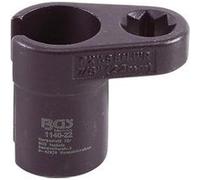 BGS technic KG Douille sonde Lambda 1140-22 22mm double-carré 12,5mm (1/2") fente 11mm