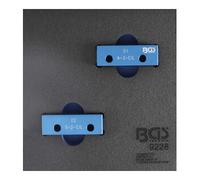 BGS technic Insert de servante d'atelier 1/6 : Jeu d’outils de verrouillage d'arbre à came pour Lancia 2.0 VIS 4 cylindre BGS Quantité:1