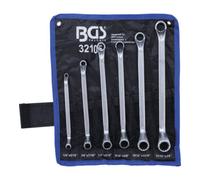 BGS technic Jeu de clés à œil doubles contre-coudées en pouce 1/4" - 3/4" 6 pièces BGS Quantité:1