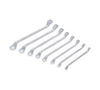 BGS technic Jeu de clés à œil doubles coudées 6 x 7 - 20 x 22 mm 8 pièces BGS Quantité:1