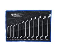 BGS technic Jeu de clés à œil doubles coudées 6 x 7 - 30 x 32 mm 12 pièces Quantité:1