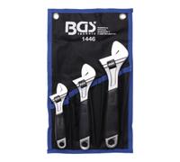 BGS technic Jeu de clés à molette avec poignée en plastique 3 pièces BGS Quantité:1