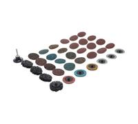 BGS technic Jeu de disques/plateaux abrasifs Ø 50 mm 35 pièces BGS Quantité:1