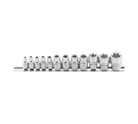 Douilles TORX avec support 1/4 + 3/8 - BGS Technic