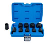 BGS technic Jeu de douilles à choc Blum, six pans, profondes, 12,5 mm (1/2"), 3/8 - 15/16", en pouce, 10 pièces Quantité:1