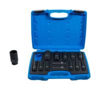 BGS technic Jeu de douilles à choc Gear Lock 12,5 mm (1/2") 10–32 mm 14 pièces Kraftmann