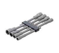 BGS 2759 | Jeu de douilles à choc, six pans | extra longues | 6,3 mm (1/4") | pour perceuses | 6 - 13 mm | 8 pièces