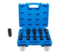 BGS technic Jeu de douilles à choc, six pans, profondes 12,5 mm (1/2") 10 - 24 mm 10 pièces Kraftmann Quantité:1