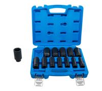BGS technic Jeu de douilles à choc, six pans, profondes 12,5 mm (1/2") pouce 13 pièces Kraftmann Quantité:1