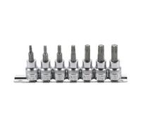BGS technic Jeu de douilles à embouts 10 mm (3/8") profil T (pour TX) T15 - T50 7 pièces BGS Quantité:1