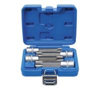 BGS technic - Jeu de douilles à embouts 12,5 mm (1/2") Profil T (pour TX) avec perçage - 4 pièces