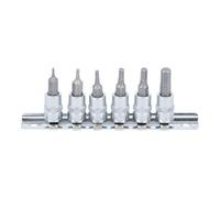 BGS technic - Jeu de douilles à embouts 5151 - 6,3 mm (1/4") six pans intérieurs - 6 pièces