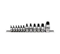 BGS technic Jeu de douilles à embouts extra courtes Profil TS (pour TX Plus) T8 - T60 12 pièces BGS Quantité:1