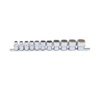 BGS technic – Jeu de douilles – douze pans 10 mm (3/8") – 11 pièces