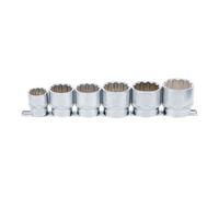 BGS technic Jeu de Douilles, douze pans 12,5 mm (1/2") 24 - 38 mm 6 pièces BGS Quantité:1