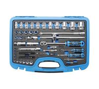 BGS 2248 | Jeu de douilles à six pans | 6,3 mm (1/4") / 12,5 mm (1/2") | 66 pièces