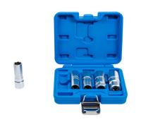 BGS Jeu de douilles pour bougies d’allumage à six pans | empreinte carré feme...