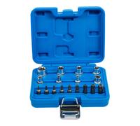 BGS 5023 | Jeu de Douilles | profil E / profil T (pour Torx) | 17 pièces