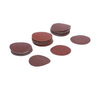 BGS technic Jeu de feuilles abrasives pour ponçeuse excentrée Ø 50 mm Cal. 60 - 80 - 120 30 pièces BGS Quantité:1