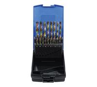 BGS technic KG Jeu de forets hélicoïdaux 2014 HSS Cobalt 1-10 mm 19 pièces pour métal