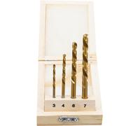 BGS technic Jeu de forets | HSS | coupe à gauche | 4 pcs.