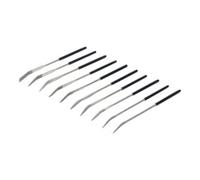 BGS technic Jeu de limes diamantées de perforation courbées 140 x 3 mm 10 pièces BGS Quantité:1