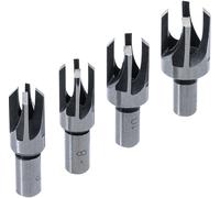 BGS TECHNIC Jeu de mèches à tourillon DIY 6838, 4 pièces