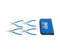 BGS technic Jeu de pinces à circlips 652 – 250 mm – 4 pièces