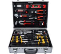 BGS TECHNIC Jeu d'outils 2204, dans un coffret en aluminium, 129 pcs.