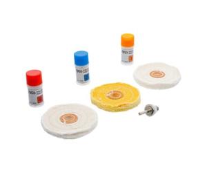 BGS technic Kit de polissage pour métal doux 7 pièces BGS Quantité:1