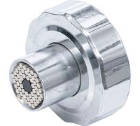 BGS TECHNIC Multi-usages, 70055, avec poignée tournante à cliquet manuel, réversible, SW 7...19 mm