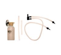 BGS Purgeur de freins avec réservoir pour motos, Bouton-poussoir, Manuel, Multicolore
