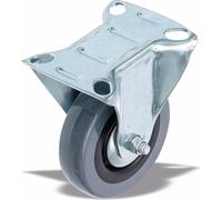 BGS Diy 81953 - Roue fixe - avec socle à visser - Ø 75 mm