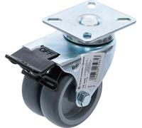 BGS Do it yourself Roue pivotante avec frein Ø 75 mm BGS Quantité:1