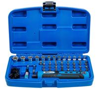 Bgs Technic - Tournevis Sur Batterie Avec Jeu D'Embouts Et De Douilles 41 Pièces