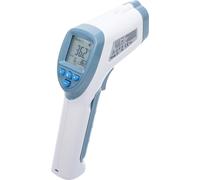 BGS technic Thermomètre frontal sans contact infrarouge 0-100°C pour personnes et objets