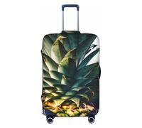 BGSHJVF Be A Ananas Imprimé Housse de Valise Élastique Protection de Bagage avec Motifs Uniques Convient pour Valise de 45,7 à 81,3 cm, Blanc/Jardin Opulent, Large, blanc/jardin opulent, L