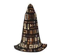 BGSHJVF Cape à capuche africaine en tissu imprimé tribal pour homme, magicien, vampire et Halloween, pour jeux de rôle et fêtes