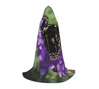 BGSHJVF Cape à capuche pour homme, magicien, vampire et Halloween, pour jeux de rôle et fêtes