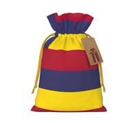 BGSHJVF Charmant sac cadeau imprimé drapeau du royaume d'Hawaï, pochettes à cordon pour petits cadeaux, bijoux et cadeaux de fête