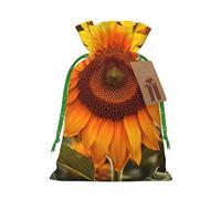 BGSHJVF Joli sac cadeau avec imprimé tournesol, pochettes avec cordon de serrage pour petits cadeaux, bijoux et cadeaux de fête
