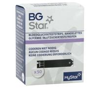 BGStar Bandelettes Glycémie 50 Pièces