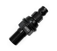 BGTEC Adaptateur pour foret à carotter - Déconnexion rapide mâle cannelé vers filetage 3,8 cm - 7 pour perceuse Hilti DD750 DD250 DD400
