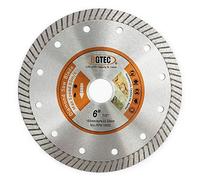 BGTEC Disque Diamant Turbo Super Mince - 150mm Lame de Scie Circulaire Diamètre de l'alésage 22,23 mm Pour découper la céramique/carrelage, le granite et les matériaux durs