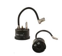 BGTJKUJY Protecteur Thermique de Surcharge de réfrigérateur B60-120 Protecteur de compresseur 1/5 for HP Relais de démarrage de réfrigérateur