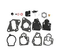 BGTR Carburateur réparation Joint Kit Compatible for Mercury Mariner 10 CV 6-25hp Hors-Bord 15 CV 1395-97611