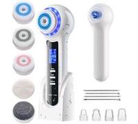 BGTSE Brosse nettoyante pour le visage Brosse nettoyante pour le visage électrique USB Nettoyant pour pores-blanc blanc G