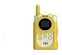 BGTSE Ensemble de jouets d'extérieur pour enfants 2 talkies-walkies, 3 KM-jaune jaune G